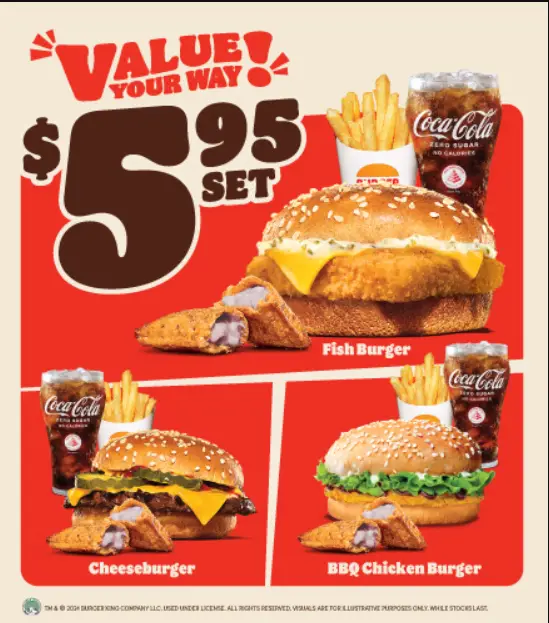 Burger King Menu